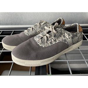 Pendleton Women’s Washable Sneaker Shoes Sz 10 Wool Vent Tech Southwestern GUC